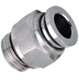 Compact One Touch Tube Fitting, Miniature Pneumatic Fitting, Push In Fitting